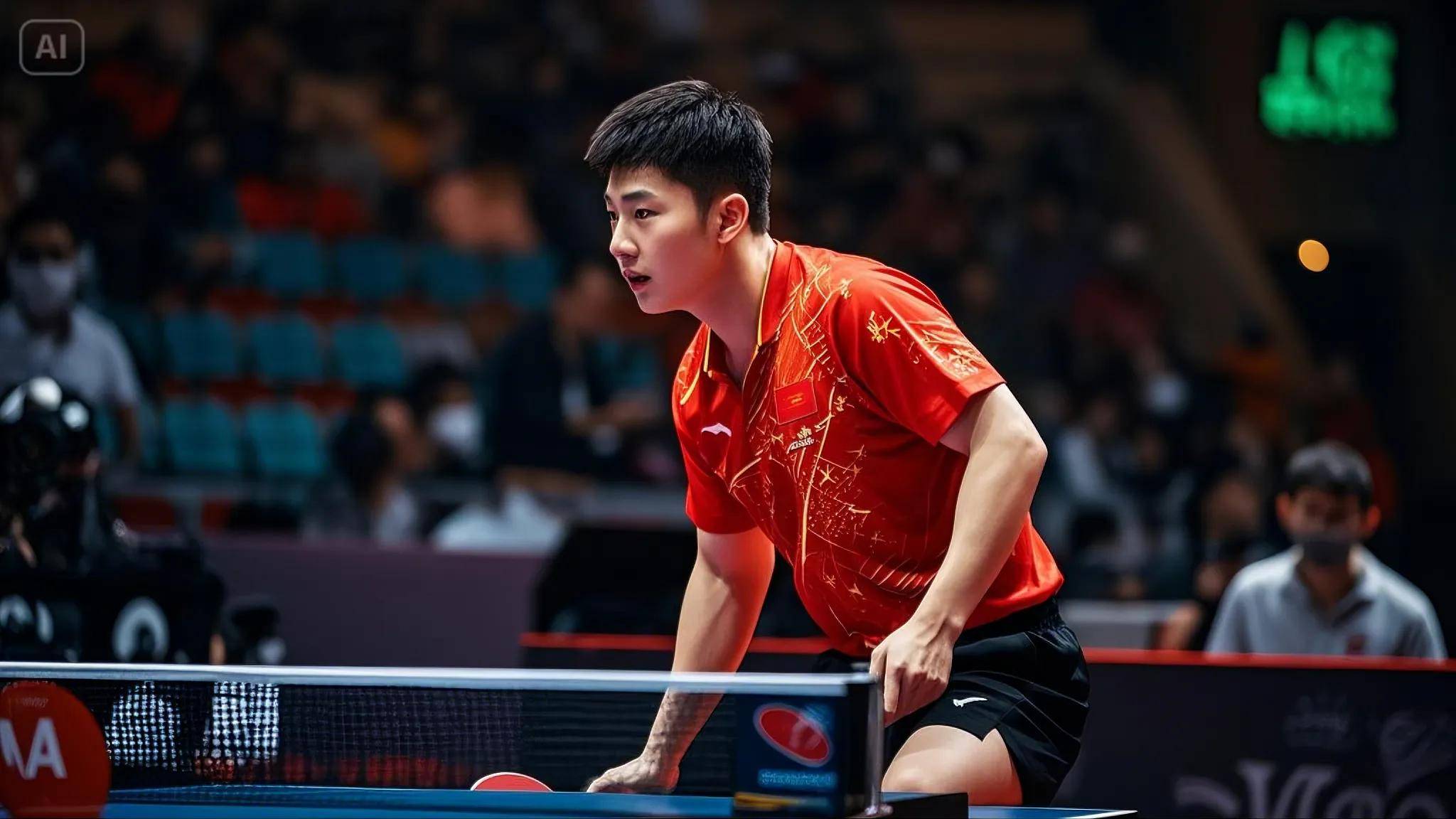 中国乒乓球队强势英国乒乓球队,樊振东爆发神勇 中国乒乓球队强势英国乒乓球队,樊振东爆发神勇